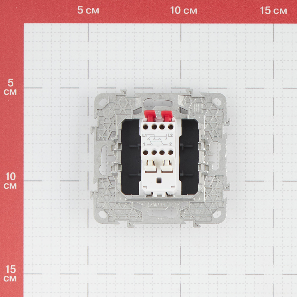 фото Переключатель schneider electric unica new nu520554 одноклавишный перекрестный скрытая установка антрацит