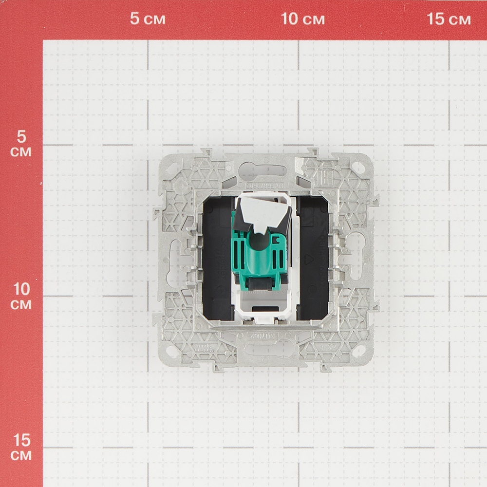 фото Розетка компьютерная schneider electric unica new nu541154 скрытая установка антрацит один модуль rj45 cat 5е utp