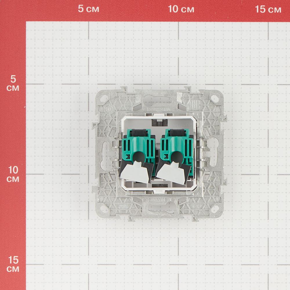 фото Розетка компьютерная schneider electric unica new nu542054 скрытая установка антрацит модули rj45 cat 5 и rj45 cat 5е utp