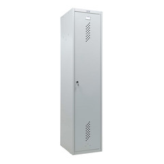 Шкаф металлический для раздевалок Практик LS-11-40D 1830x418x500 мм 1 секция 2 полки