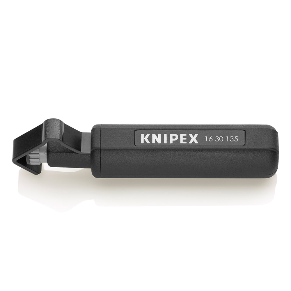 Стриппер 135 мм Knipex для удаления изоляции (KN-1630135SB) нож для удаления изоляции круглого кабеля vde 1000v l 170 мм диэлектрический 2 компонентная рукоятка kn 985303 knipex kn 985303