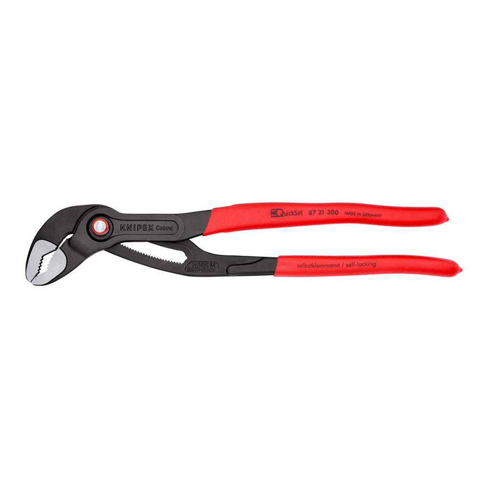 

Клещи переставные Knipex Cobra QuickSet 300 мм (KN-8721300)