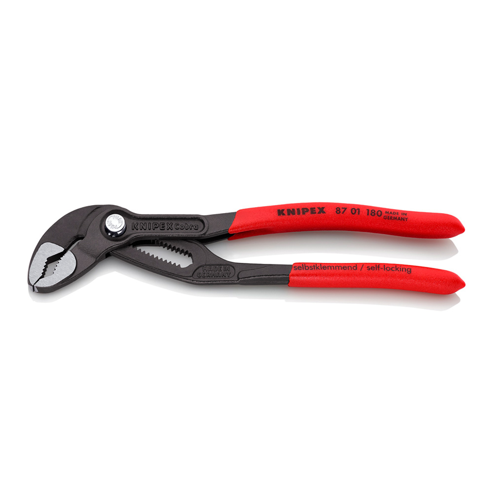 Клещи переставные Knipex Cobra (KN-8701180) 180 мм клещи переставные knipex cobra kn 8701300sb 300 мм