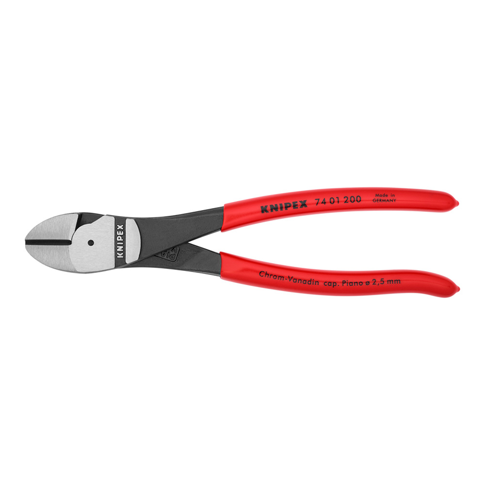 

Кусачки боковые диэлектрические Knipex 205 мм (KN-7401200)
