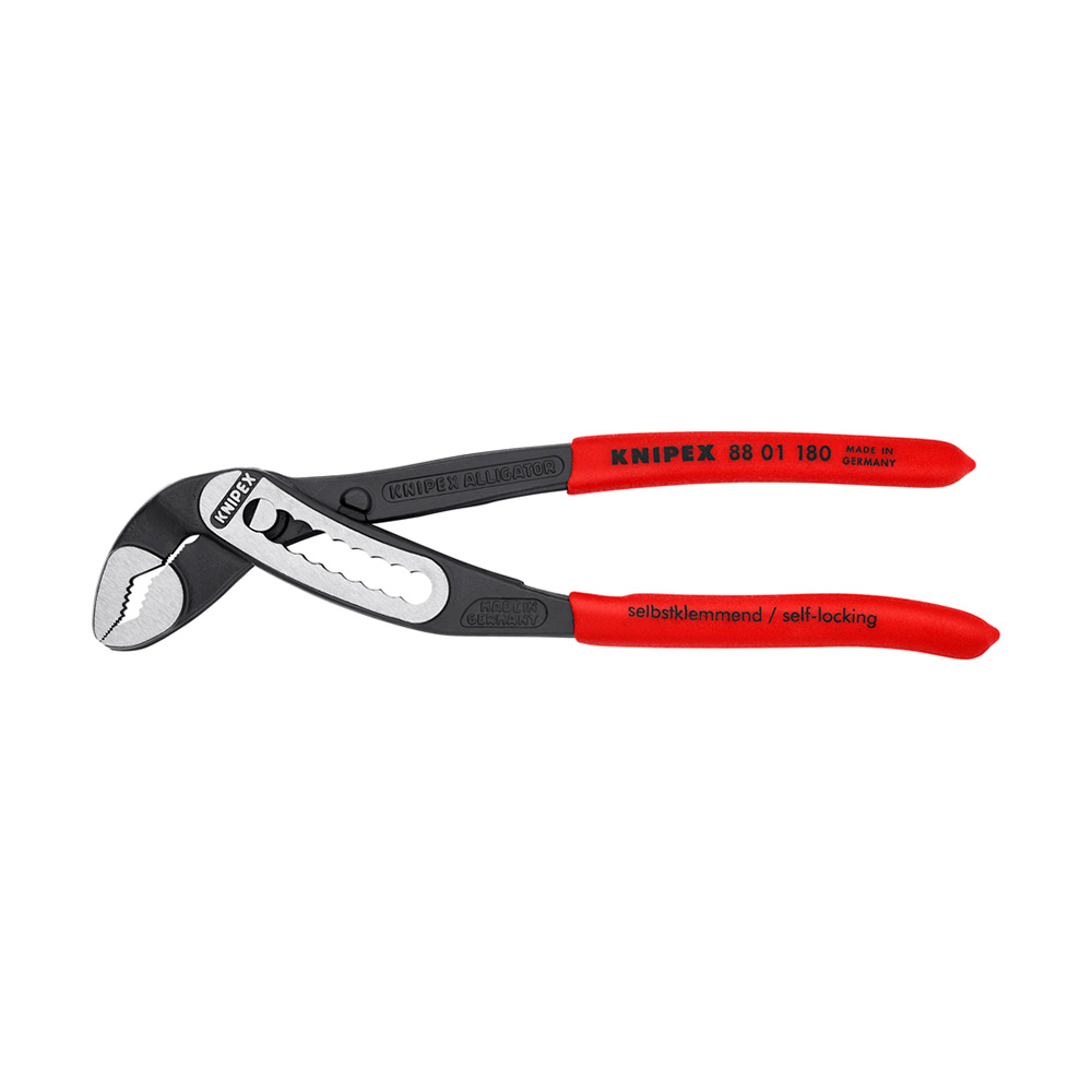 

Клещи переставные сантехнические Knipex Alligator 180 мм (KN-8801180)