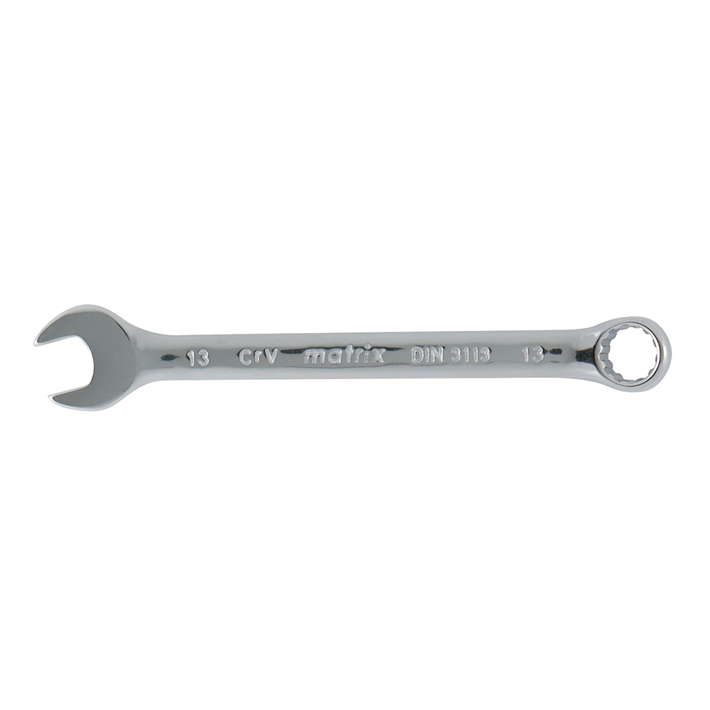 Ключ гаечный рожково-накидной Matrix 13 мм комбинированный гаечный ключ uxcell 1 4 дюйма с кольцом для ключей ручной инструмент для ремонта автомобиля hrc 43 48