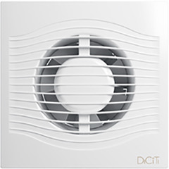 Вентилятор осевой Diciti Slim 4C MR d100 мм с обратным клапаном