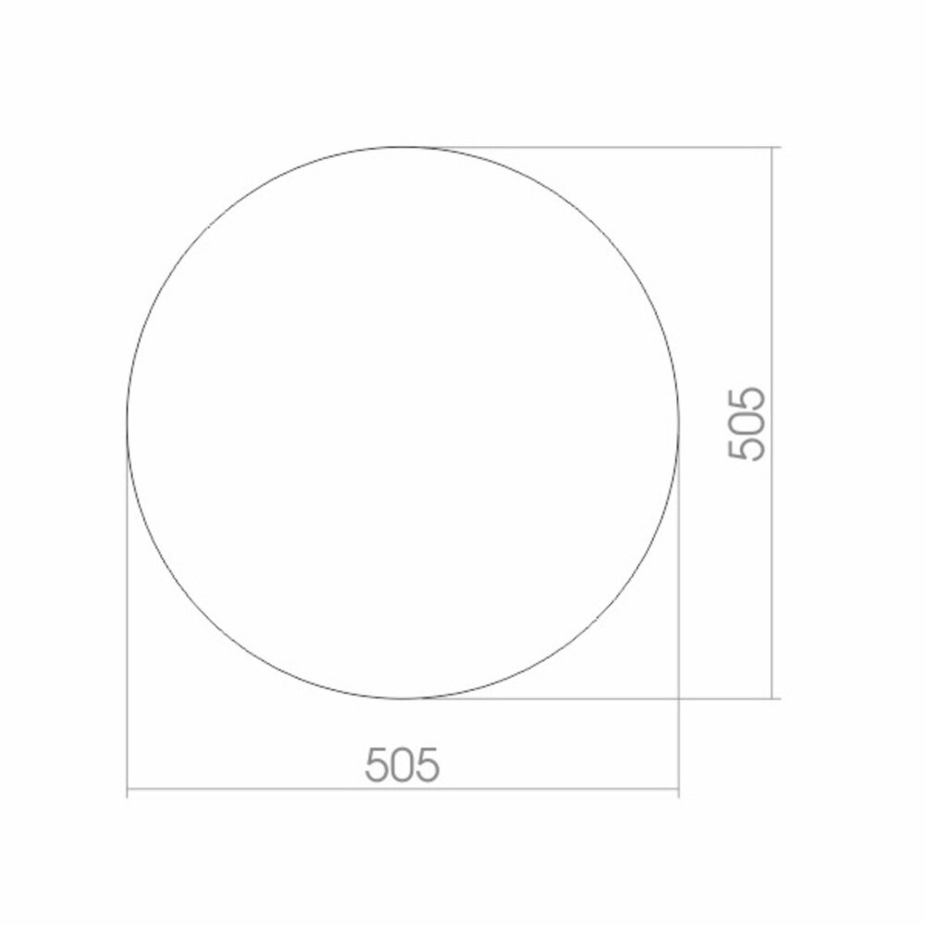 Зеркало mixline лотос 590 500 с полкой