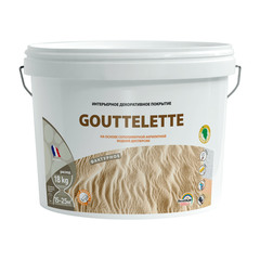 Штукатурка декоративная Pragmatic Gouttelette шуба белая 18 кг
