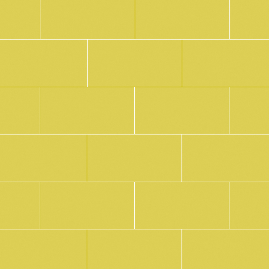 Плитка облицовочная Нефрит Керамика Kids желтая 400x200x8 мм (15 шт.=1 ...