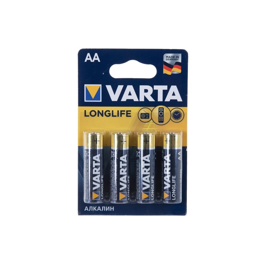 Батарейки Varta Longlife AA 4шт.