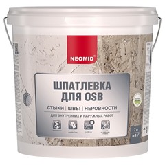 Шпаклевка полимерная Neomid для плит OSB белая 7 кг