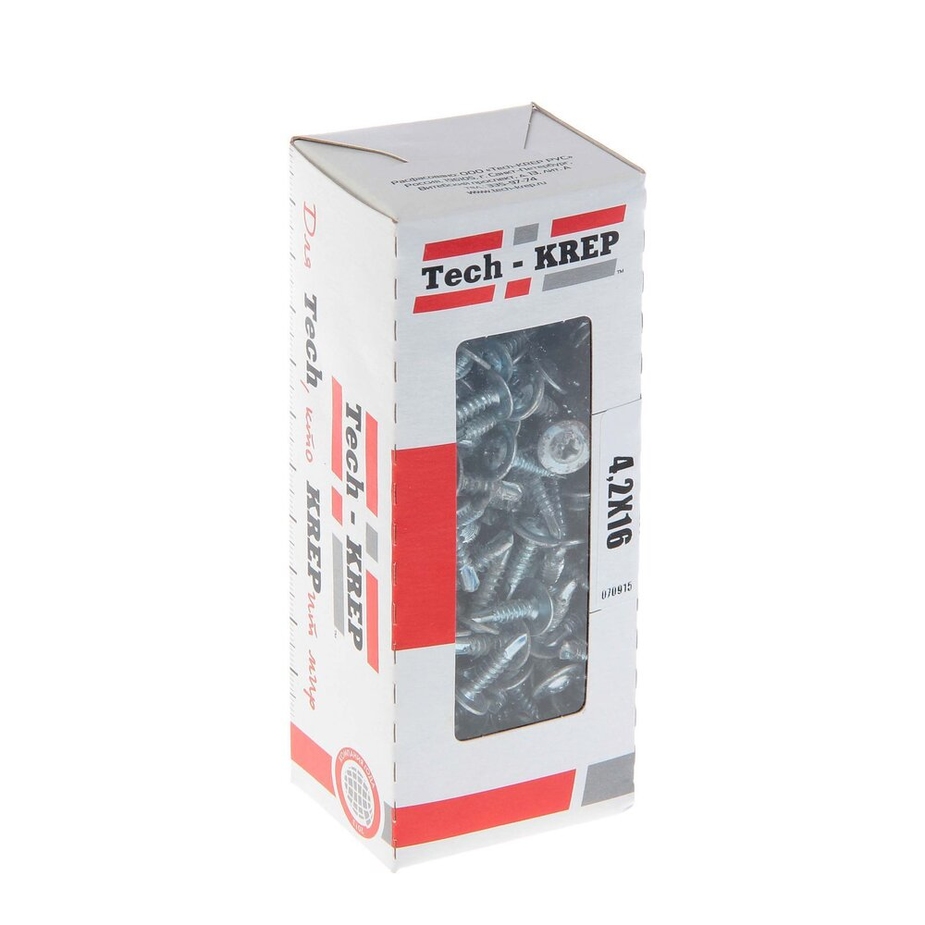 Саморезы клопы 16х4,2 мм Tech-Krep (200 шт.) — купить в Петровиче в ...