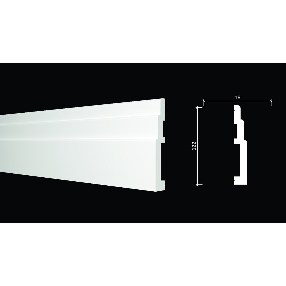 Decor dizayn плинтус напольный