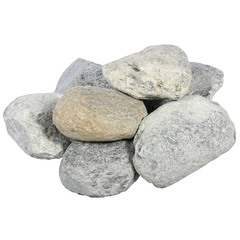 Камень Талькохлорит обвалованный средняя фракция 70-140 мм 20 кг Банные штучки