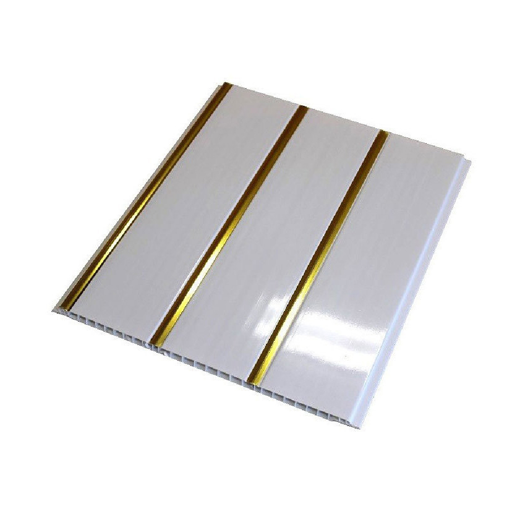 Панель ПВХ - серебро - 3х секционная (потолочная) 3000х240