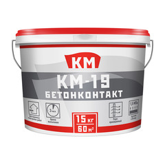 Грунт бетоноконтакт КМ -19 15 кг