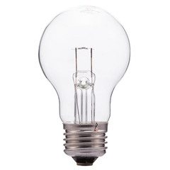 Лампа накаливания 40 Вт E27 620 Лм груша прозрачная 12 В
