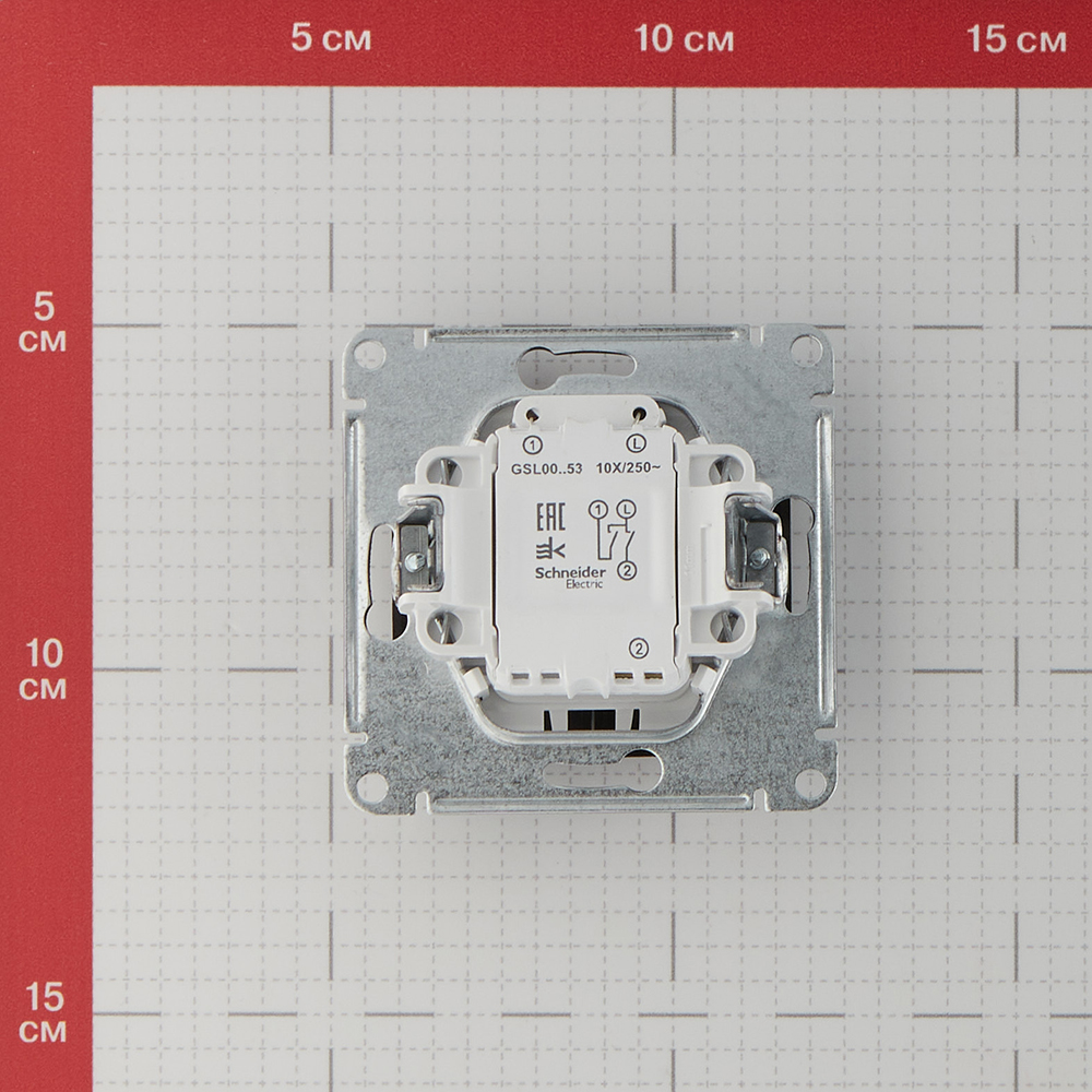 фото Выключатель schneider electric glossa gsl000753 двухклавишный скрытая установка черный ip20 с подсветкой