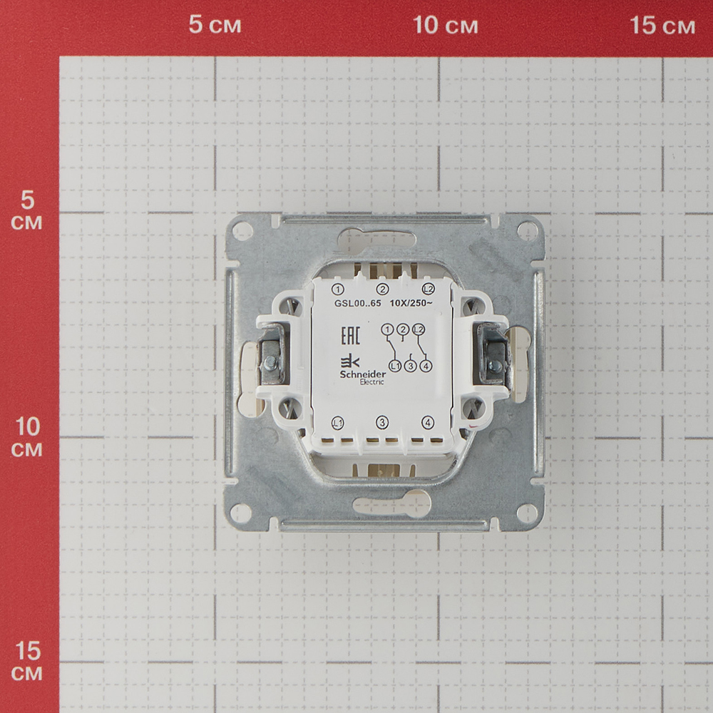 фото Переключатель schneider electric glossa gsl000265 двухклавишный на 2 направления скрытая установка бежевый ip20