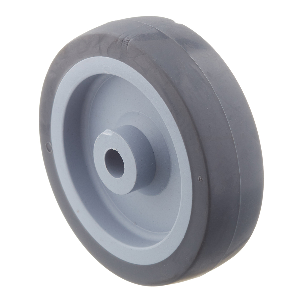 Колесо с резиновым бандажом пластик d75 мм колесо с резиновым бандажом пластик d75