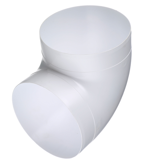 Колено для круглых воздуховодов ERA пластиковое d160 мм 90° держатель для круглых воздуховодов пластиковый d160 мм