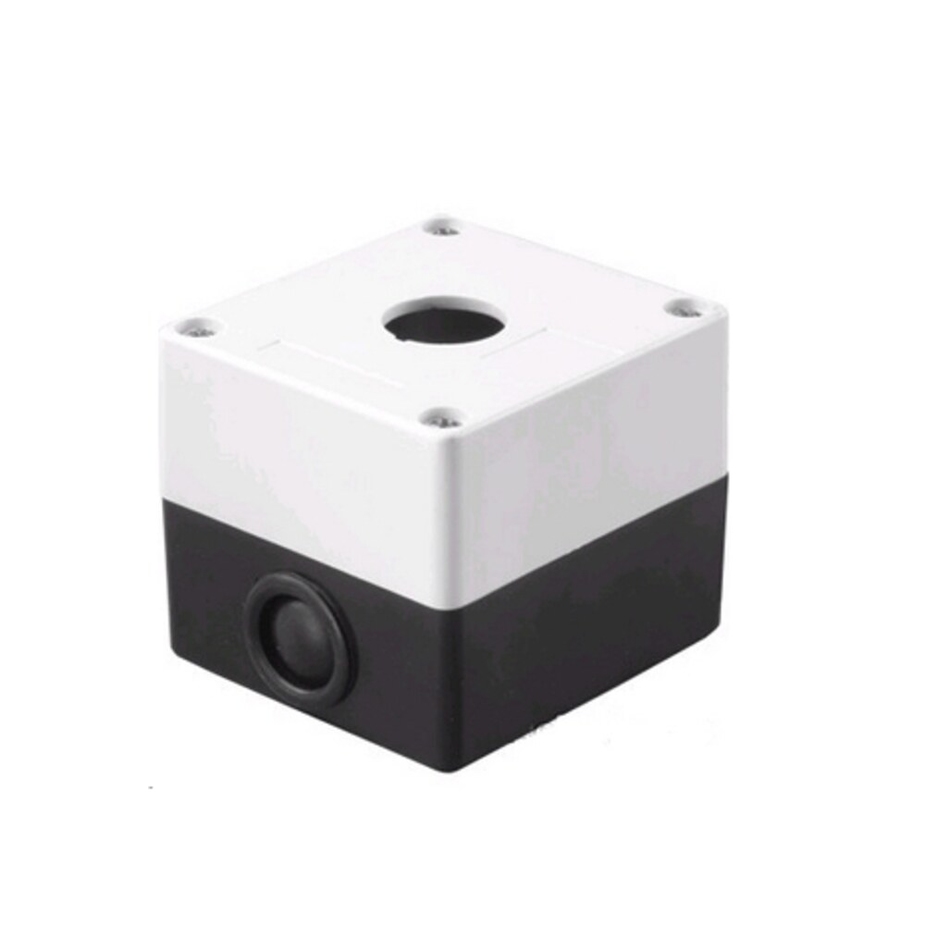 Корпус для кнопок IEK КП101 d=22 IP 54 75х70х65 мм белый/черный ...