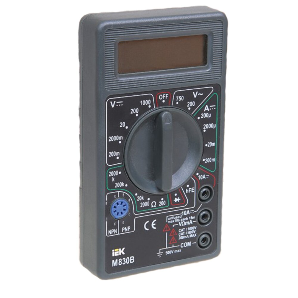 Мультиметр портативный универсальный Universal M838 IEK — купить в ...