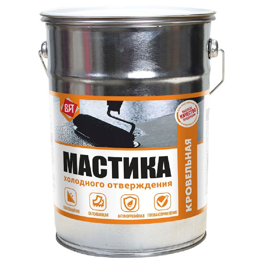 Мастика битумная холодного отверждения 10 кг — купить в Петровиче в ...