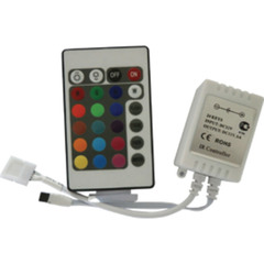 Контроллер для светодиодной ленты RGB Ecola 72 Вт 12/24 В с пультом