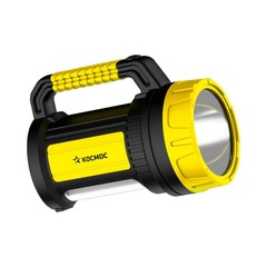 Фонарь ручной Космос Kоса светодиодный 1 LED 3 Вт аккумуляторный 1200 мАч пластик