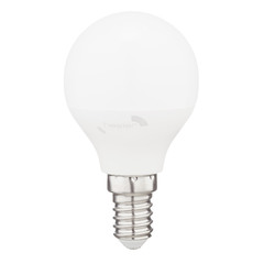 Лампа светодиодная Hesler 5 Вт E14 шар G45 2700К теплый белый свет 230 В матовая