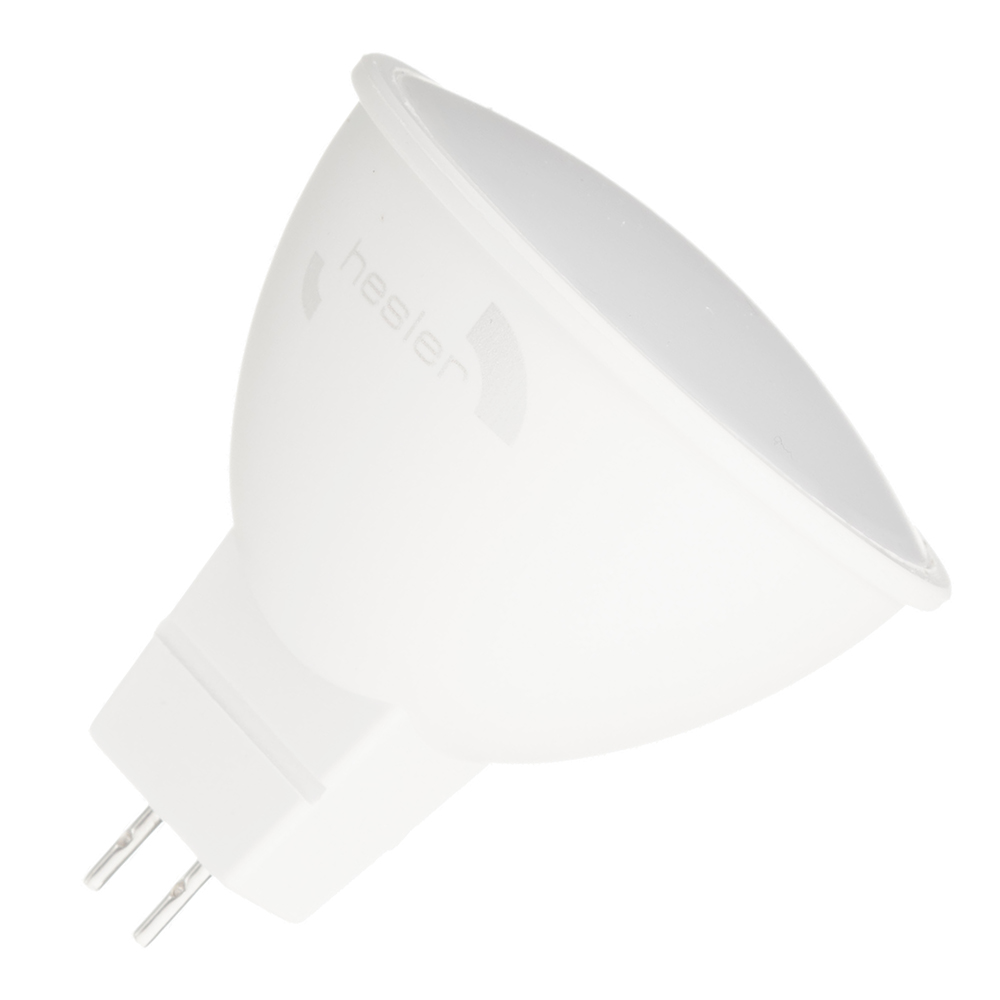 фото Лампа светодиодная hesler 8 вт gu5.3 рефлектор mr16 2700к теплый белый свет 230 в