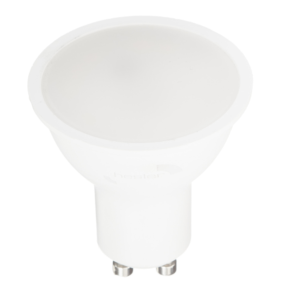 Лампа светодиодная Hesler GU10 4000К 5 Вт 475 Лм 230 В рефлектор PAR16 матовая лампа светодиодная 5 вт gu10 рефлектор par16 4000к естественный белый свет 230 в 2 шт