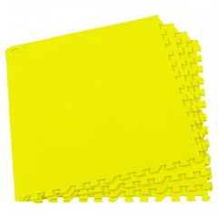 Мягкий пол универсальный Eco Cover желтый 60х60 см