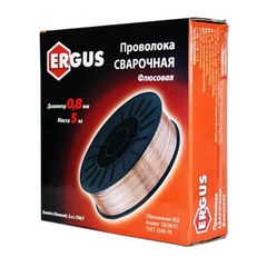Проволока сварочная ERGUS флюсовая, 0,8 мм, масса 5 кг , Арт. 770-377