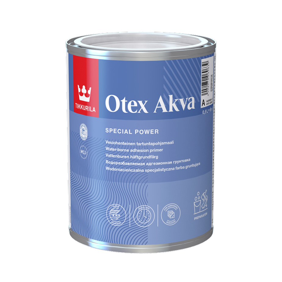 Грунт Tikkurila OTEX AKVA основа А 0,9 л —  в Петровиче в Санкт .