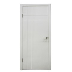 Дверное полотно Одинцово Абстракция 3211 ясень белый 600х2000 мм