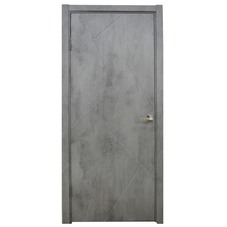 Дверное полотно Одинцово Абстракция 3215 бетон темный 800х2000 мм
