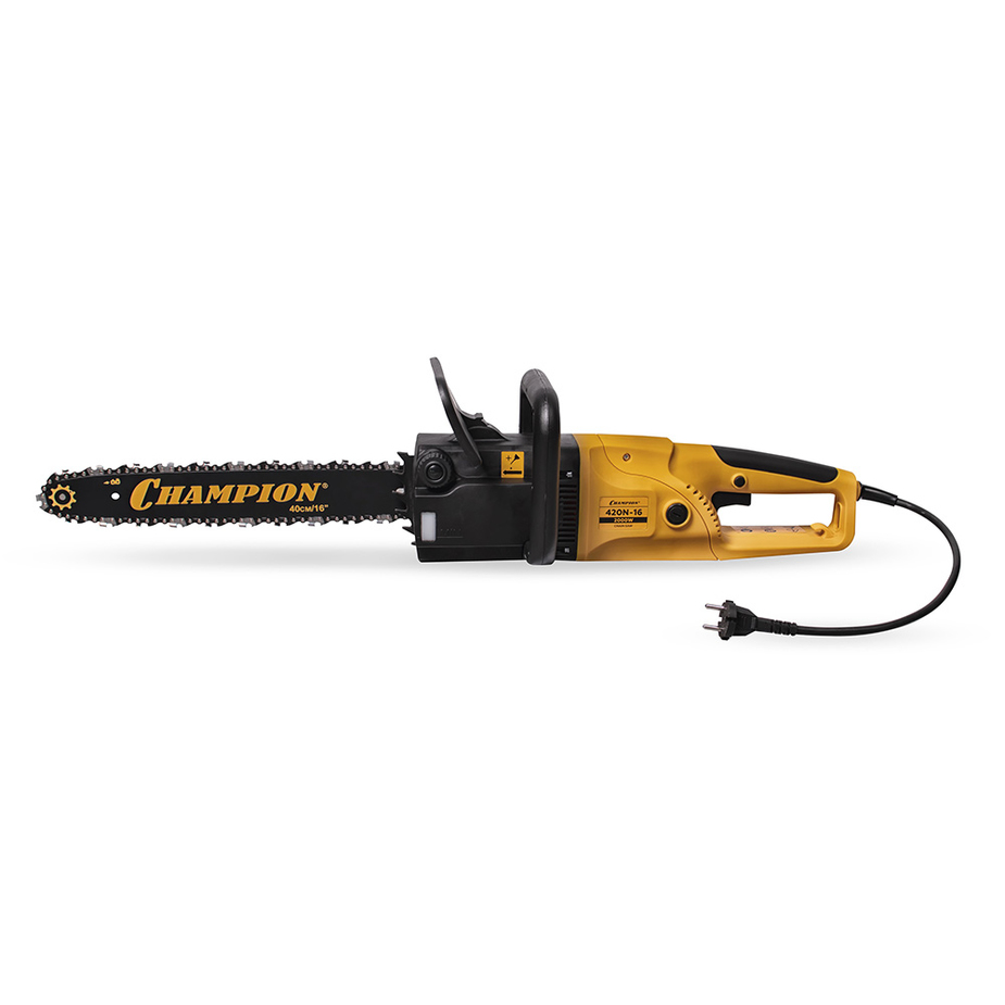 Электропила цепная Champion 420N 2000 Вт 16" шаг 3/8" паз 1,3 мм 57 ...