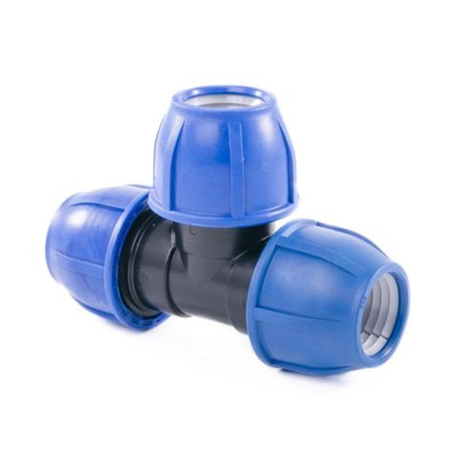 Тройник полиэтиленовый компрессионный 50 мм — купить в Петровиче в ...