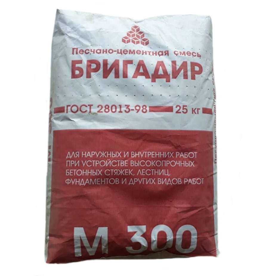 Стяжка пола М300 пескобетон 25 кг —  в Петровиче в Санкт .