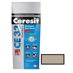 Затирка цементная Ceresit CE 33 багамы бежевая 2 кг
