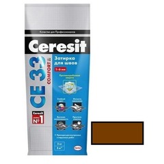 Затирка цементная Ceresit CE 33 какао 2 кг