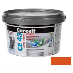 Затирка цементная Ceresit CE 43 Super strong кирпич 2 кг