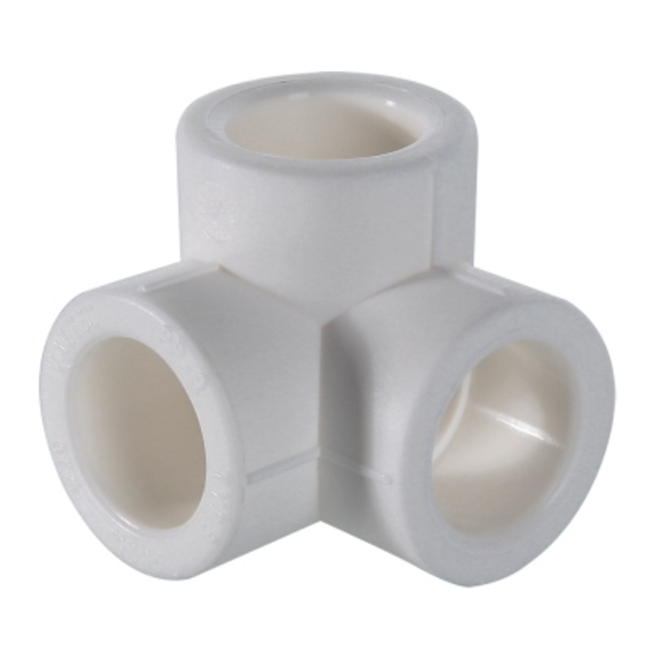 Тройник полипропиленовый 25 мм — купить в Петровиче в Санкт-Петербурге ...