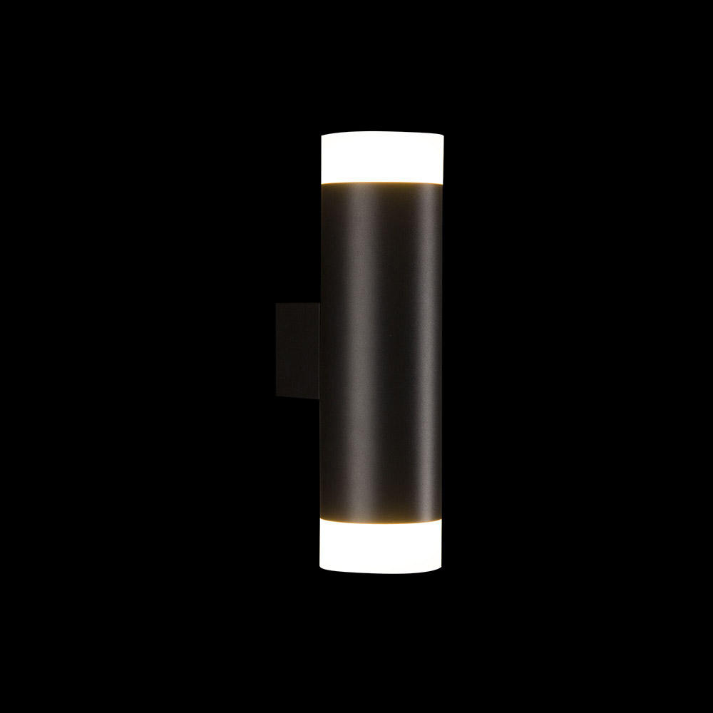 фото Бра светодиодное настенное maytoni kilt (c027wl-l10b) 10 вт 100-240 в 3000к теплый белый свет ip20