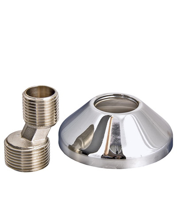Эксцентрик для смесителя Valtec 3/4" х 1/2" н/н с декоративной чашкой ...