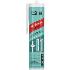 Герметик силиконовый санитарный Sila PRO Max Sealant бесцветный 290 мл