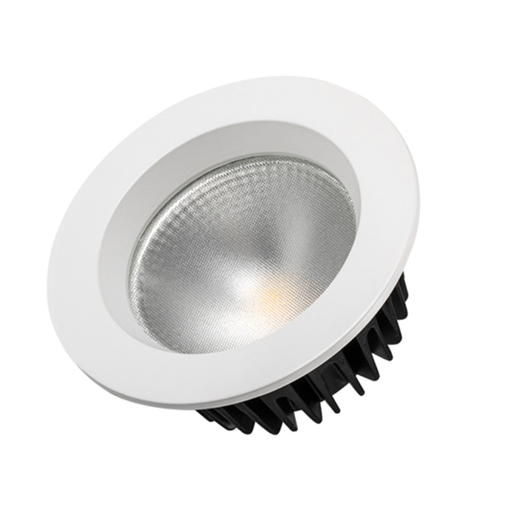 Светильник светодиодный встраиваемый 9 Вт 810 Лм 3000К 105 мм IP44 Arlight (021067) белый